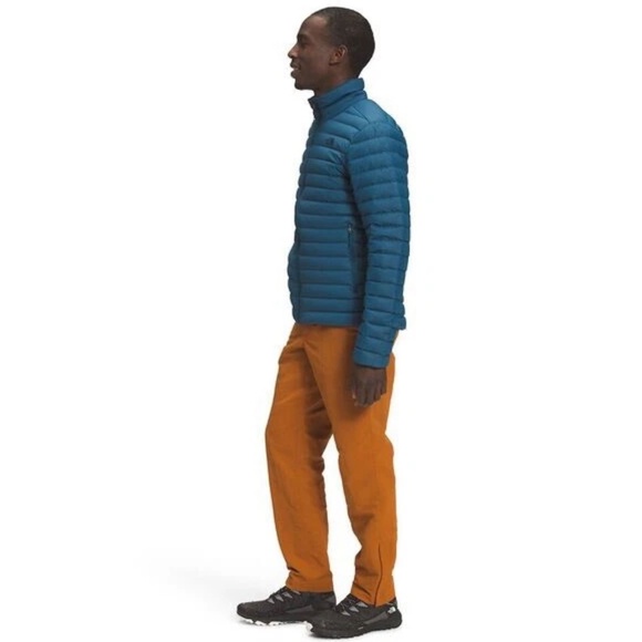 TNF The North Face Men’s Stretch Down 700 Jacket Monterey Blue XL - Picture 5 of 9